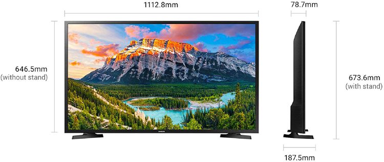 مشخصات تلویزیون 49 اینچ Full HD سامسونگ مدل 49NU5370