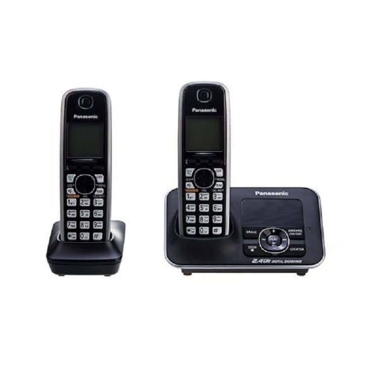 ظاهر تلفن بی‌سیم دو گوشی پاناسونیک مدل KXTG3722
