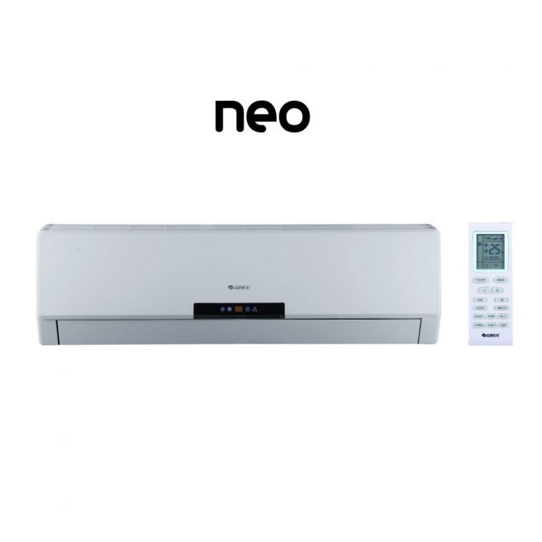 کولرگازی سرمایشی گرمایشی 9000 گری مدل NEO09HP115V1A