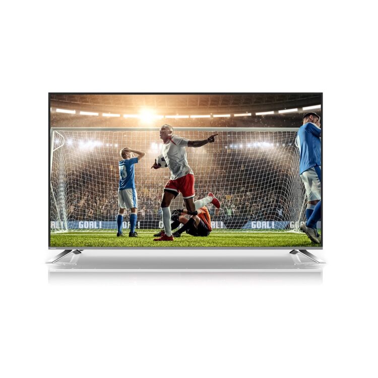 toshiba 4k smart tv android 75 inch ultra hd with 3 hdmi 2 usb inputs and built in wifi 75u7880ee front zoom football 2 | بانه ویترین مرجع تخصصی لوازم خانگی