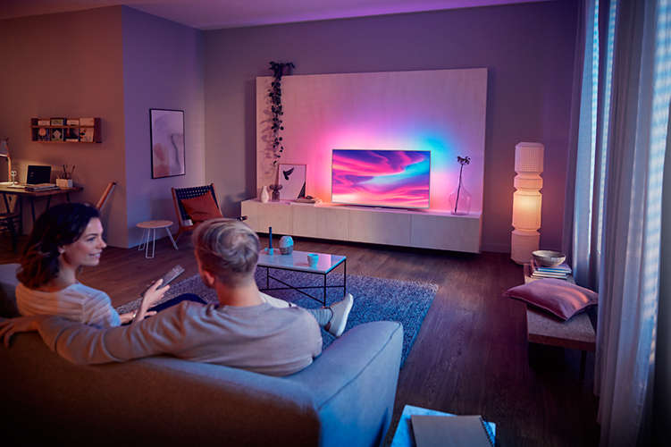 دارای قابلیت Philips Ambilight