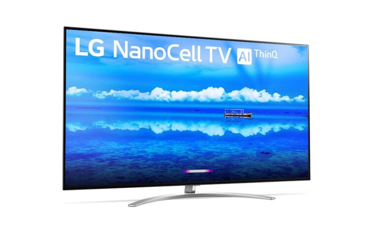 ضخامت تلویزیون 55 اینچ 4K ال جی 55SM9500