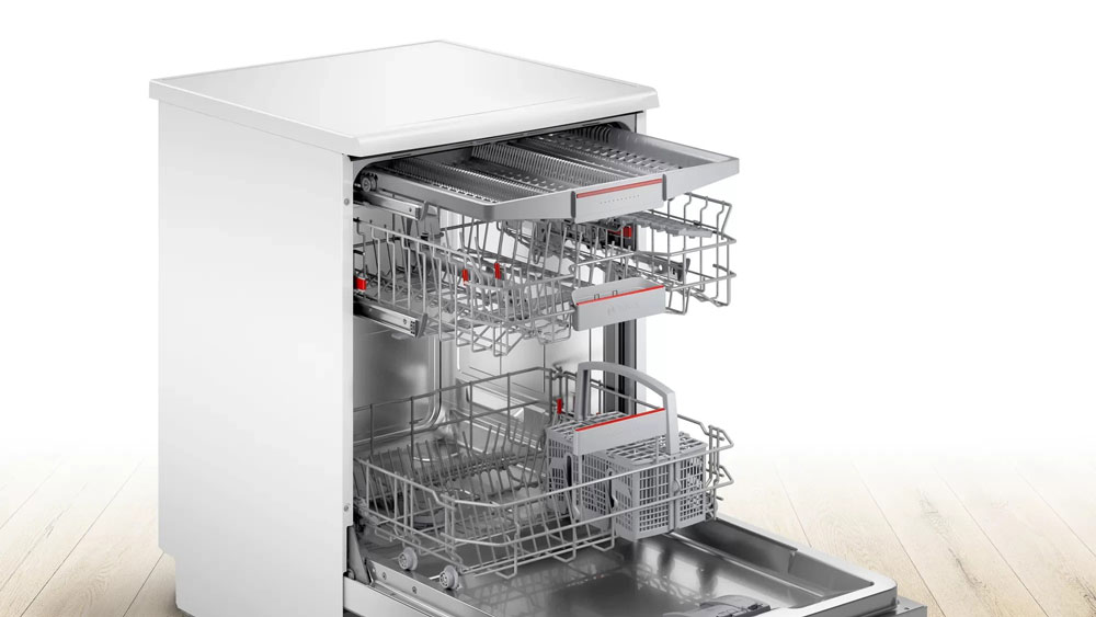 طراحی داخلی ماشین ظرفشویی بوش SMS4ECW26M